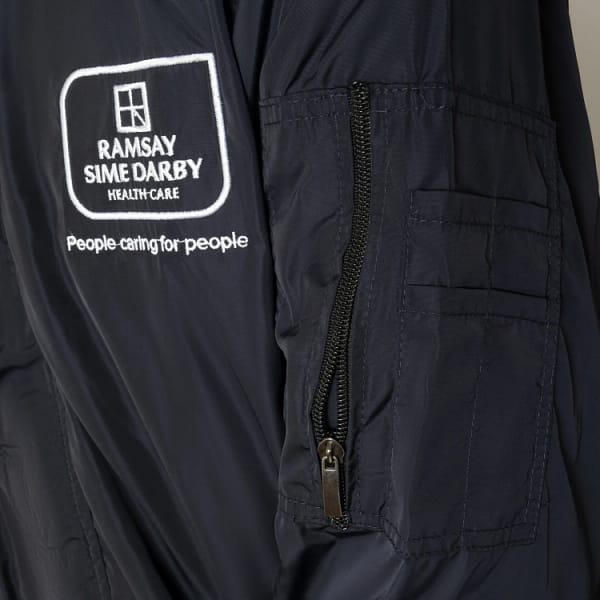 detail fitur jaket outdoor